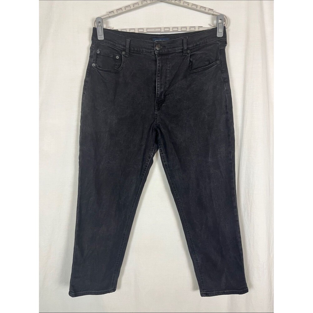 Aeropostale Black Curvy Mom Jean High Rise Jeans